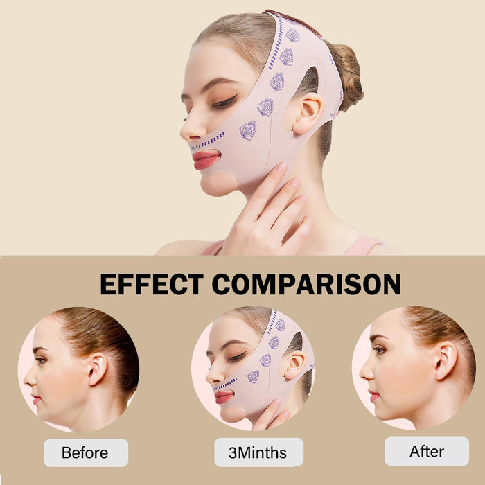 V Line Double Chin Reducer for Face Slimming & Skin Tightening for Women | Sub999