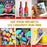 Collage of DIY projects including stone, glass, ceramic, eggs, wood, and canvas with colorful designs.