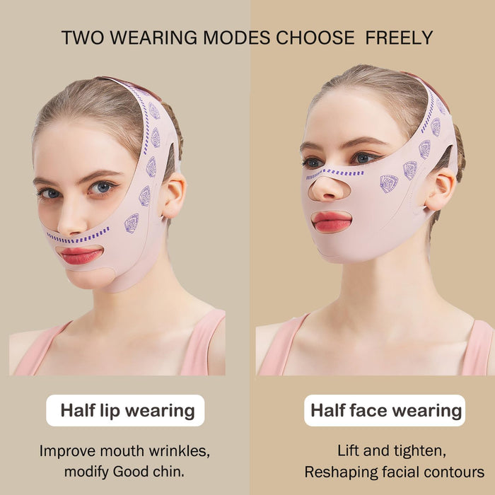 V Line Double Chin Reducer for Face Slimming & Skin Tightening for Women | Sub999