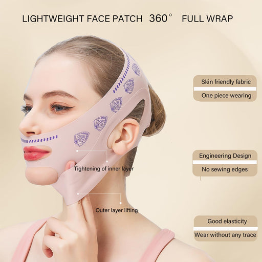 V Line Double Chin Reducer for Face Slimming & Skin Tightening for Women | Sub999