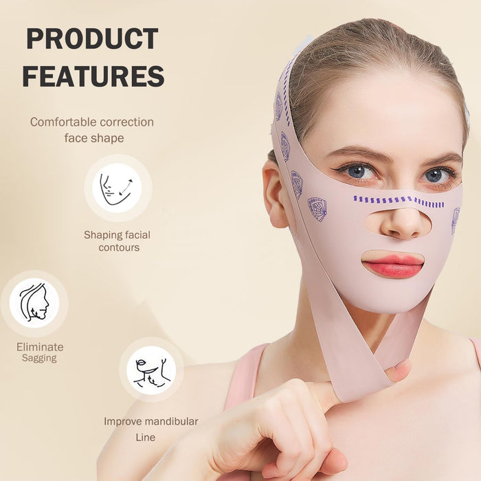 V Line Double Chin Reducer for Face Slimming & Skin Tightening for Women | Sub999