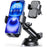 Phone holder with smartphone displaying time and date, brand 'Aonezie' visible