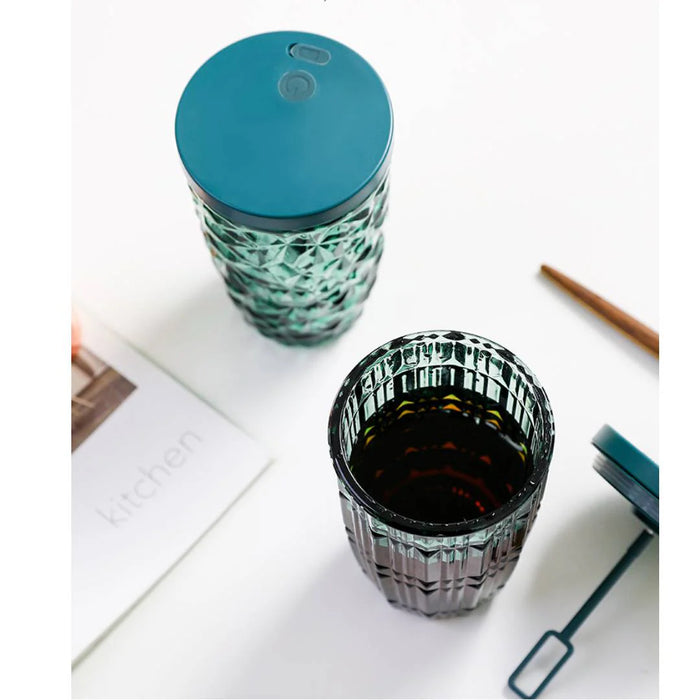 Automatic self-stirring glass cup with food-grade material and mixing rod – Rs.999"

"Self-stirring mug for coffee, tea, and juice mixing – Rs.999 only"

"Reusable automatic mixing cup with elegant glass design – Rs.999 deal"

