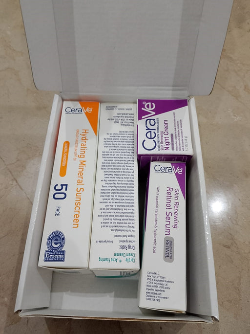 CeraVe skincare bundle with sunscreen, retinol serum & night cream at Rs.999 Sub999.

Premium CeraVe face care kit – SPF 50 sunscreen, night cream, retinol serum Rs.999 deal.

Complete CeraVe skincare set for glowing skin – affordable Rs.999 Sub999 bundle.
