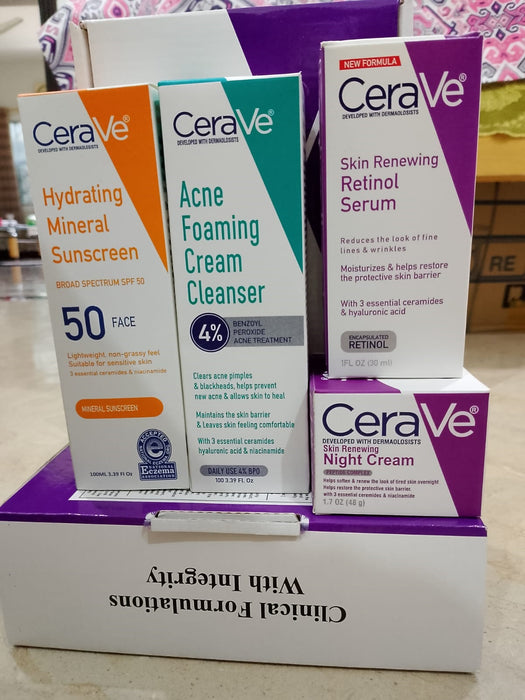 CeraVe skincare bundle with sunscreen, retinol serum & night cream at Rs.999 Sub999.

Premium CeraVe face care kit – SPF 50 sunscreen, night cream, retinol serum Rs.999 deal.

Complete CeraVe skincare set for glowing skin – affordable Rs.999 Sub999 bundle.