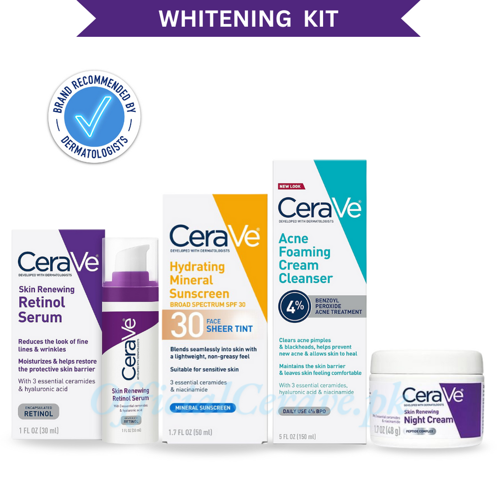 CeraVe skincare bundle with sunscreen, retinol serum & night cream at Rs.999 Sub999.

Premium CeraVe face care kit – SPF 50 sunscreen, night cream, retinol serum Rs.999 deal.

Complete CeraVe skincare set for glowing skin – affordable Rs.999 Sub999 bundle.