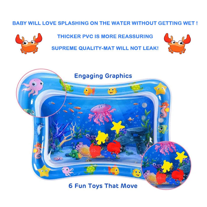 Baby Water Play Mat | Infant Sensory Tummy Time Toy – Sub999