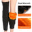 1 Pair Thicken Wool Knee Warmers | Breathable Thermal Knee Support Pads for Winter | Warm Leg Brace for Pain Relief & Sports | Men And Women
