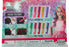 Color comb hair dye set packaging with illustrations and a child model.