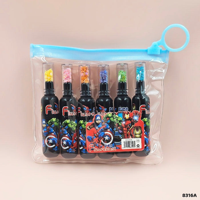 Mini Highlighter Pen Set – Cute Color Markers for Kids & Students | Sub999