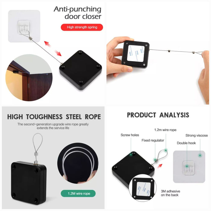 Automatic Door Closer – Adjustable, Hydraulic, Self-Closing Door System | Sub999